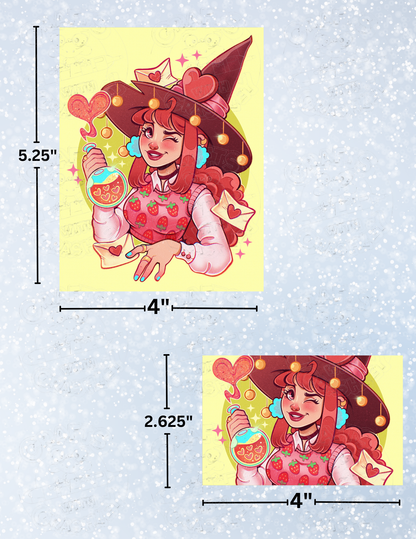 "Love Witch" by ©Mrs Butter D Premium Decorative Release Papers for Diamond Painting