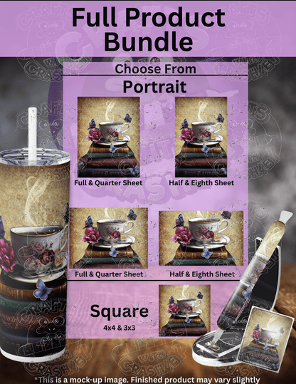 "Tea & Books" by ©Brigid Ashwood Premium Accessories for Diamond Painting