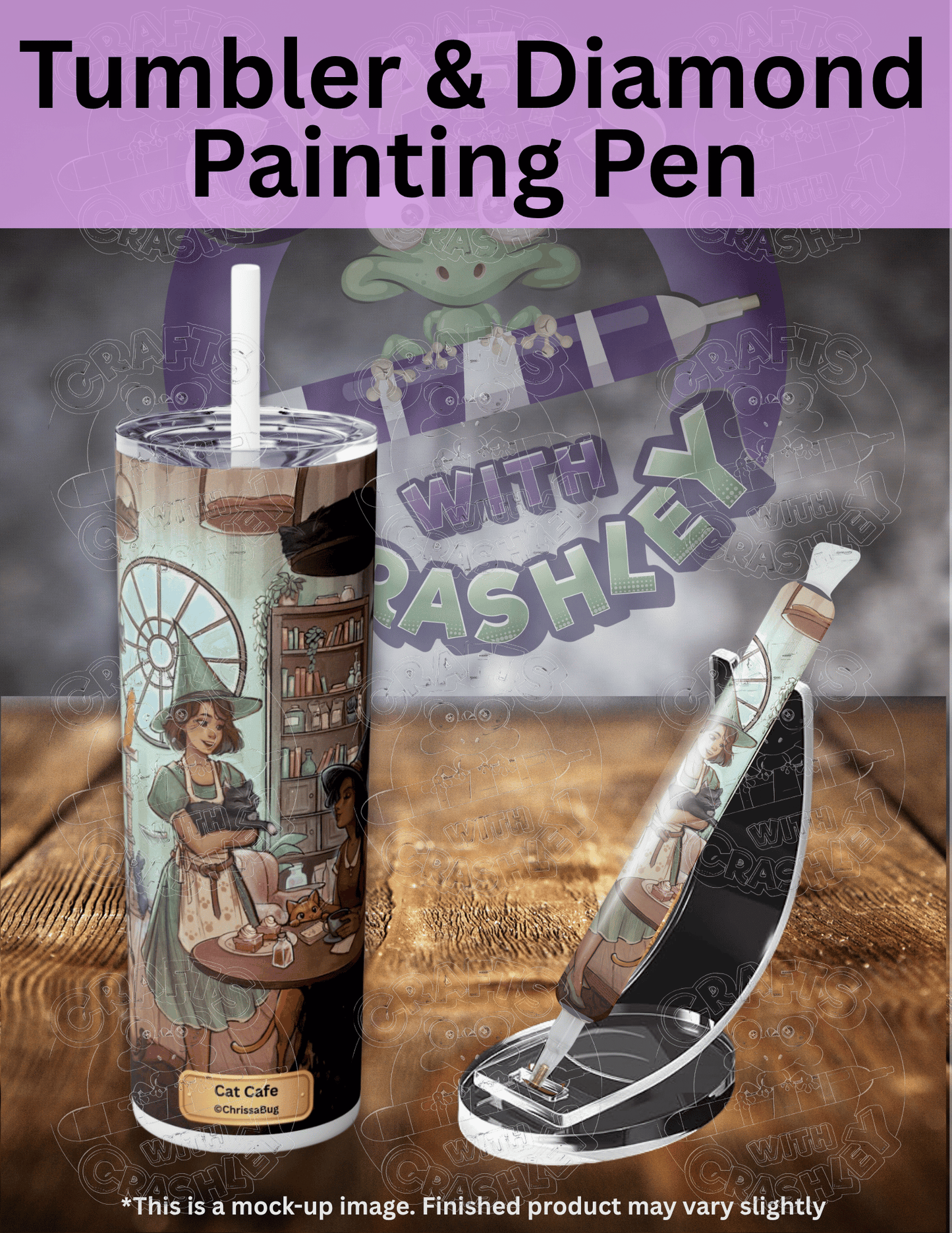 "Cat Cafe" by ©ChrissaBug Premium Accessories for Diamond Painting