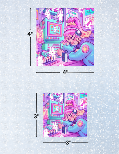 "Loading..." by ©Mrs Butter D Decorative Diamond Painting Release Papers