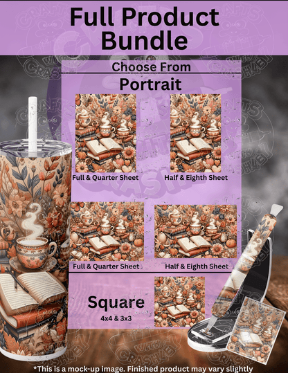 "Autumn Book Stack" Premium Accessories for Diamond Painting
