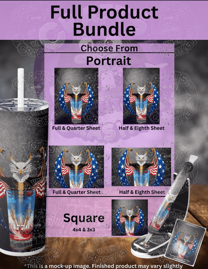 "Red, White, & Blue Cocktail" by ©Stanley Morrison Premium Accessories for Diamond Painting