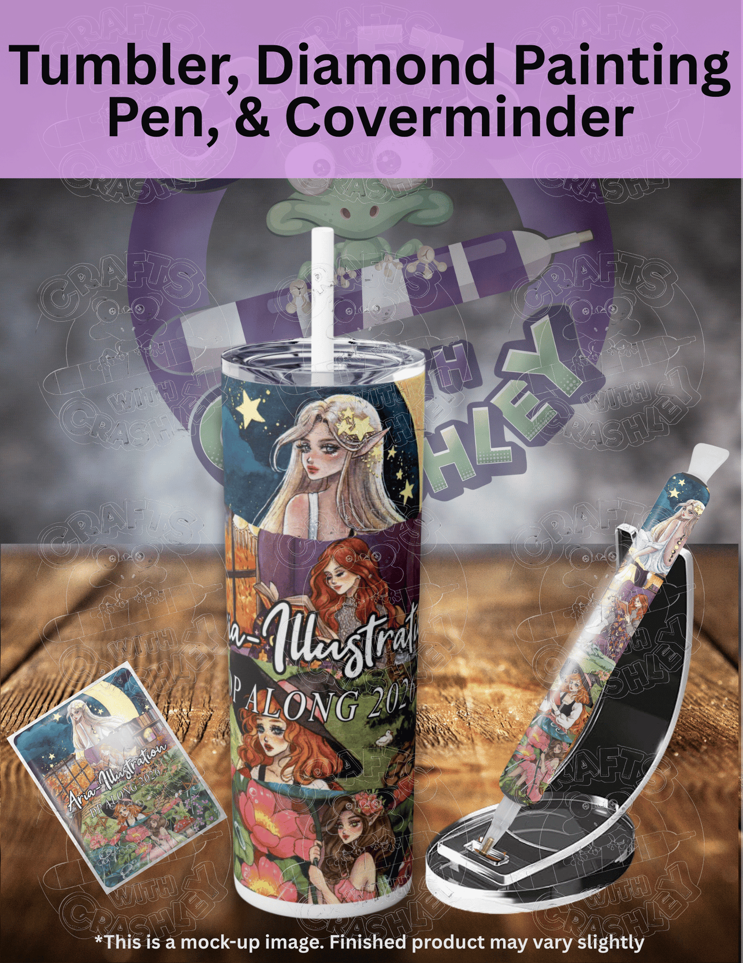 "Aria Illustration DP Along 2026" by ©Aria Illustration Premium Accessories for Diamond Painting