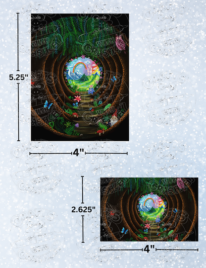 "Into the Forest" by ©Becca Tindol Premium Decorative Release Papers for Diamond Painting