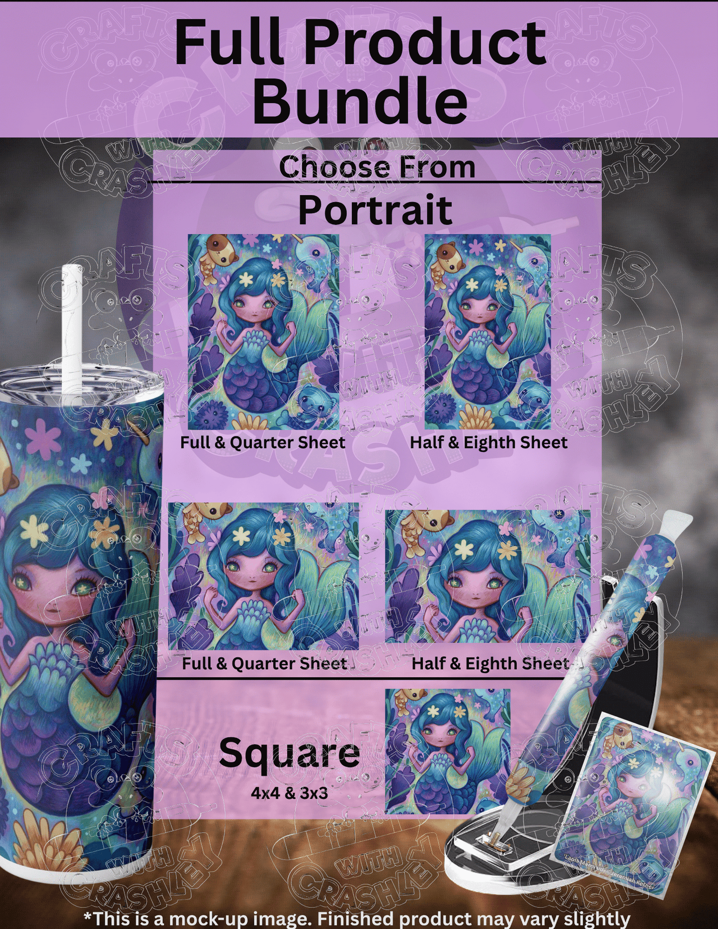 "Lapis Mermaid" by ©Jeremiah Ketner Premium Accessories for Diamond Painting
