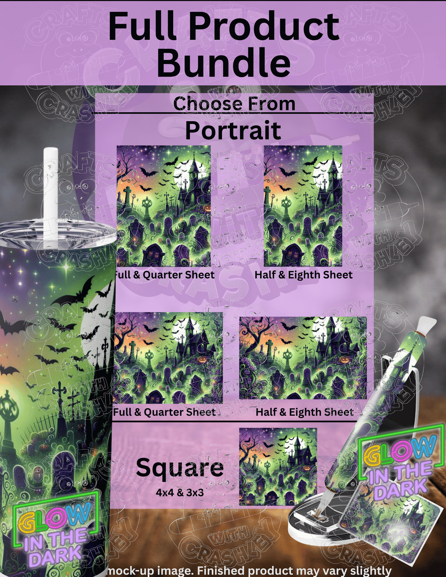 "Haunted Hilltop" Premium Accessories for Diamond Painting