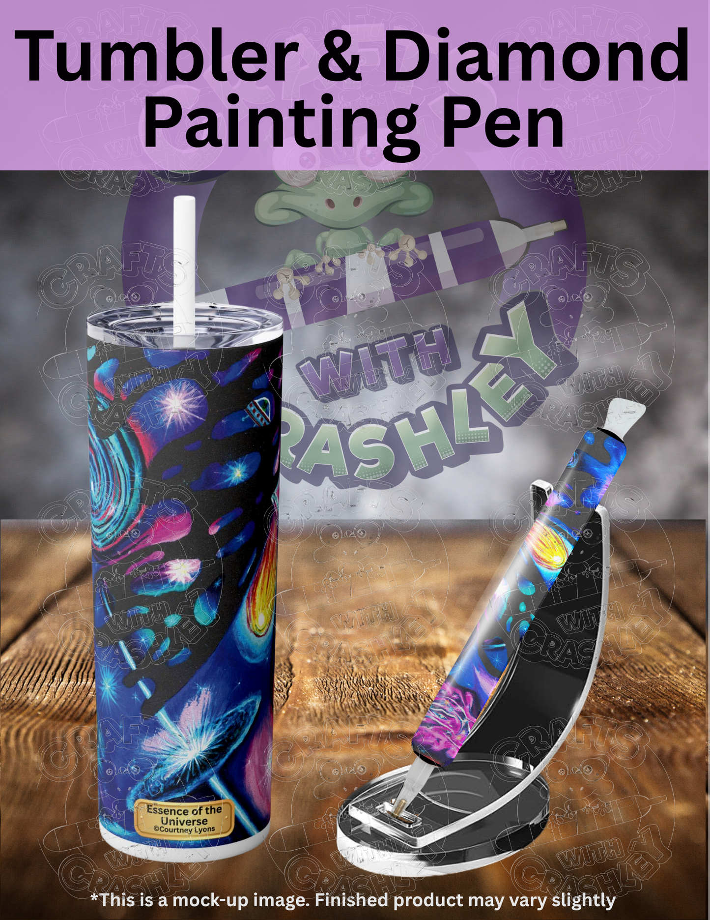 "Essence of the Universe" by ©Courtney Lyons Premium Accessories for Diamond Painting