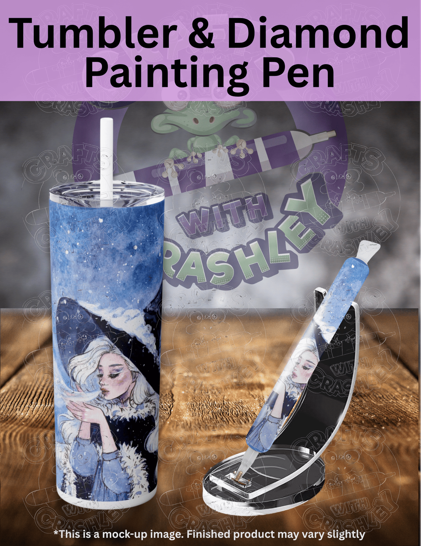 "First Snow" by ©Aria Illustration Premium Accessories for Diamond Painting