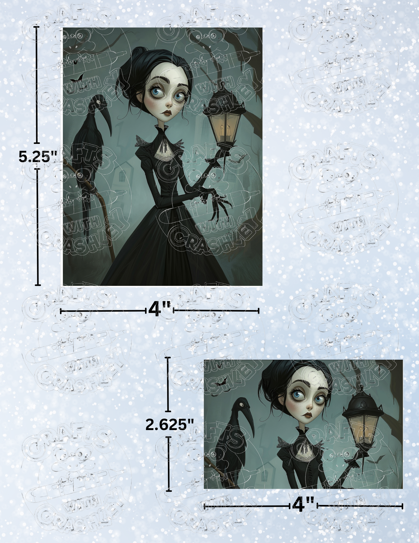 "Fog at Twilight" by ©Auclair Studio Premium Decorative Release Papers for Diamond Painting