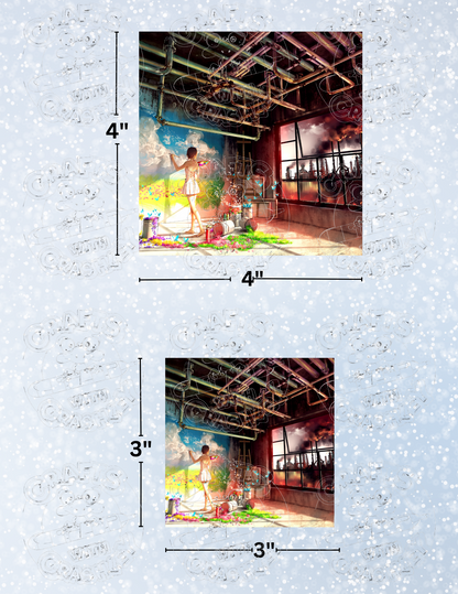 "Better Tomorrow" by ©Yuumei Decorative Diamond Painting Release Papers