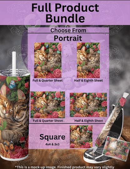 "Cats in Love" by ©Brigid Ashwood Premium Accessories for Diamond Painting