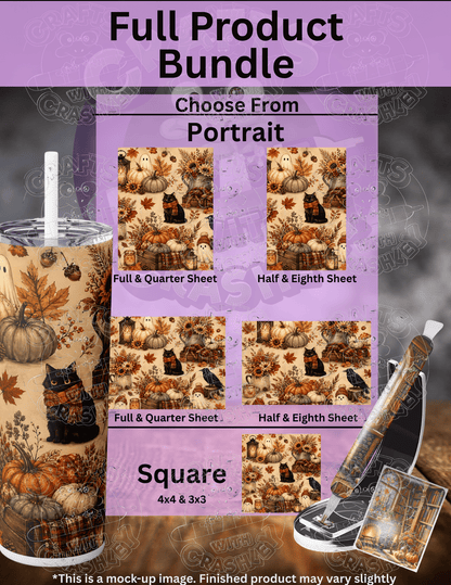 "Cozy Autumn Ghost" Premium Accessories for Diamond Painting