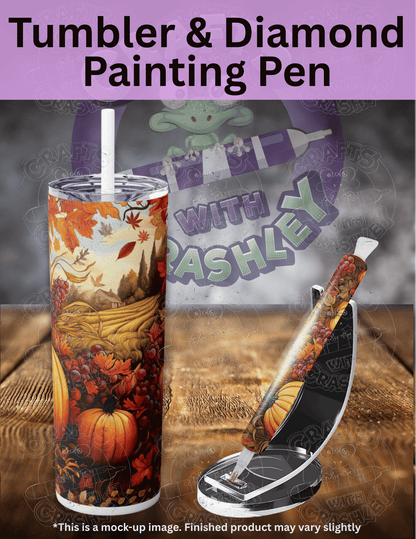 "Autumn Colors Fall" by ©Catriona Crehan Premium Accessories for Diamond Painting