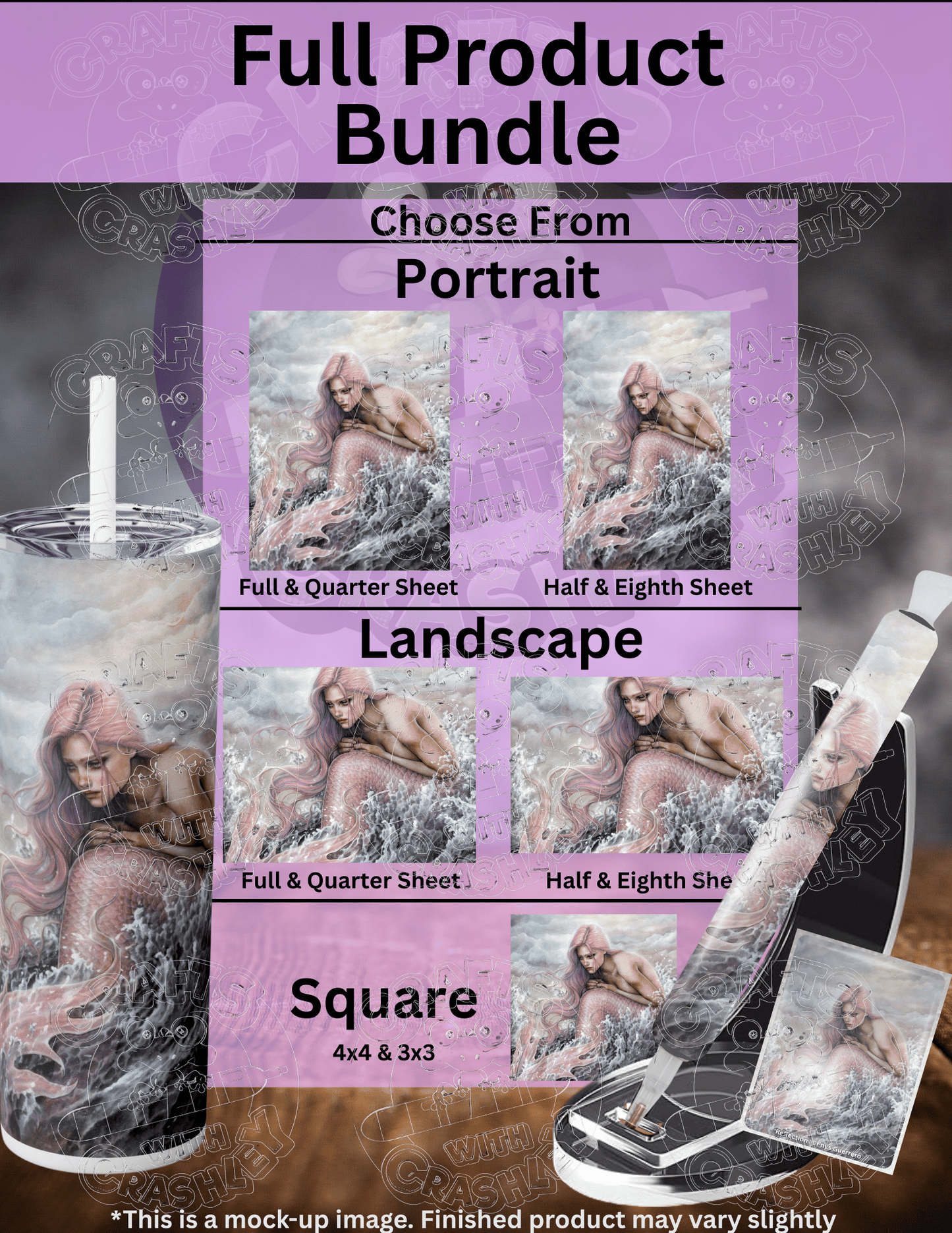 "Reflection" by ©Enys Guerrero Premium Accessories for Diamond Painting