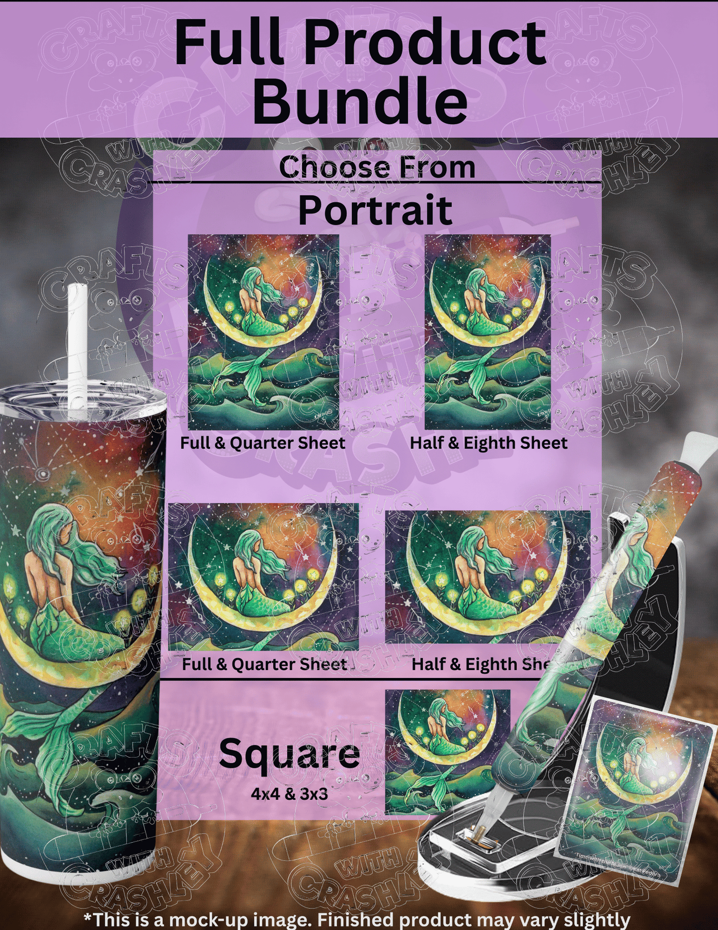 "Time with the Moon" by ©Kat Fedora Premium Accessories for Diamond Painting