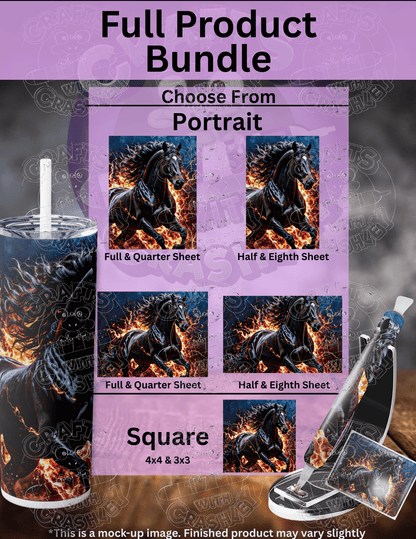 "Inferno Flames" by ©Kelly Reins Premium Accessories for Diamond Painting