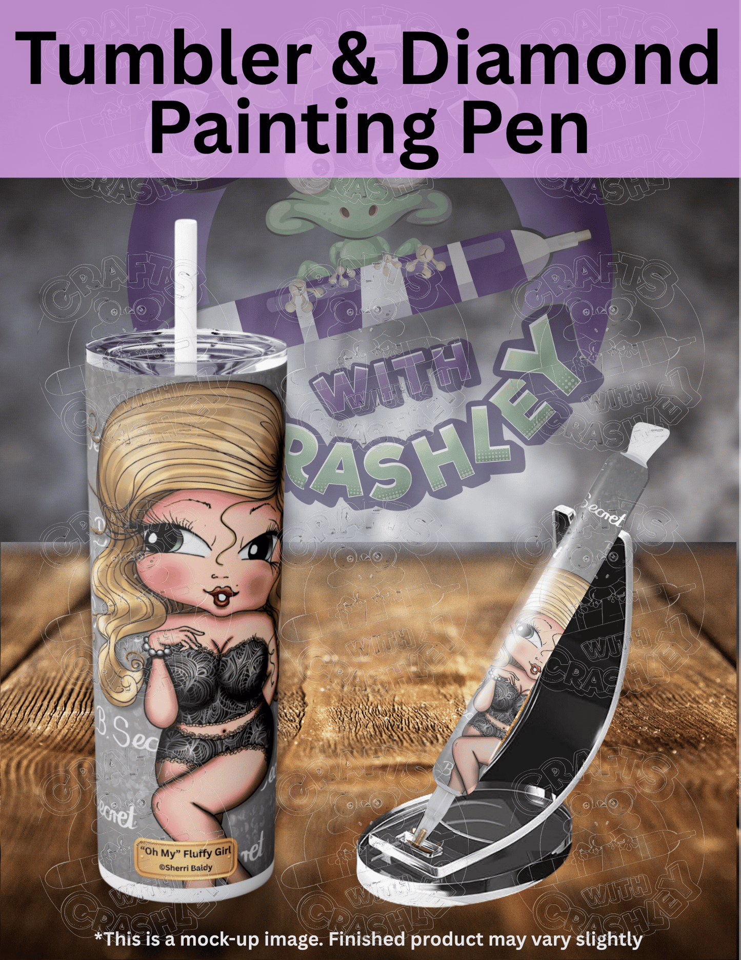 "Oh My Fluffy Girl" by ©Sherri Baldy Premium Accessories for Diamond Painting