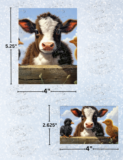 "Farm Babies" by ©Auclair Studio Premium Decorative Release Papers for Diamond Painting