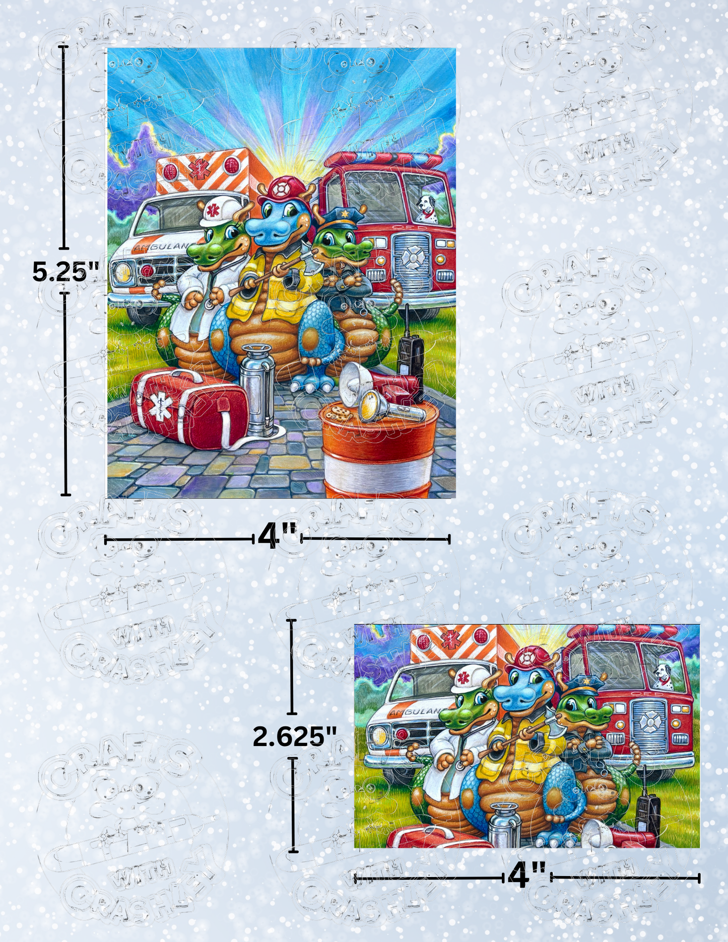 Product Bundle "First Responder Heroes" by ©Randal Spangler