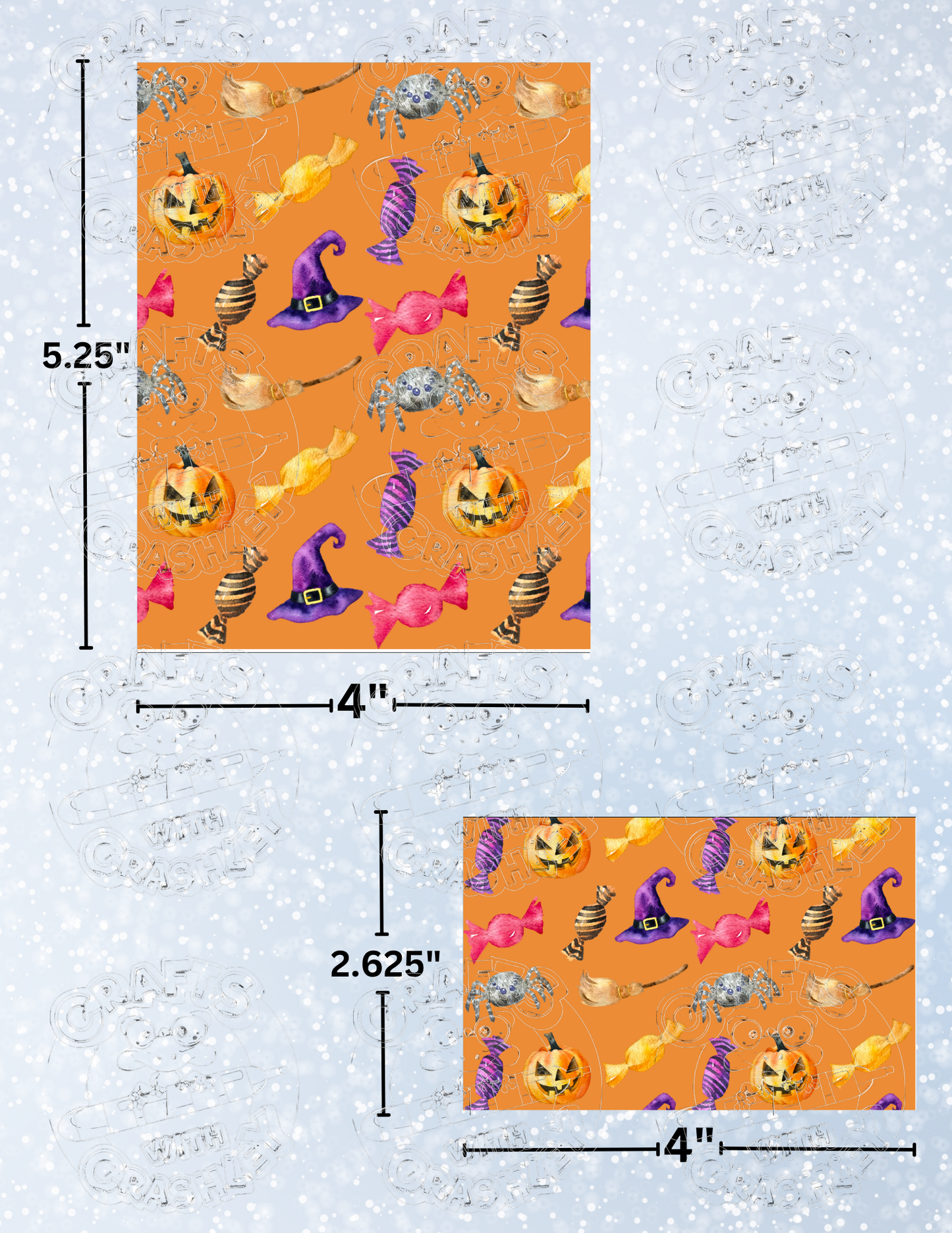 "Halloween Fun" Premium Decorative Release Papers for Diamond Painting