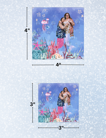 "Bermaids" Decorative Diamond Painting Release Papers