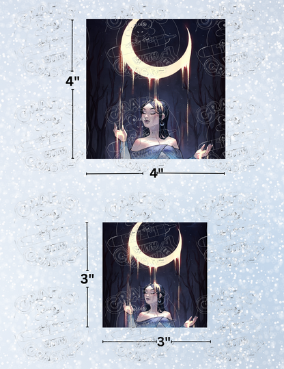 "Moon Magic" by ©ChrissaBug Decorative Diamond Painting Release Papers