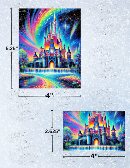 "Where Rainbows sleep" by ©Cocomarshmallow Premium Decorative Release Papers for Diamond Painting