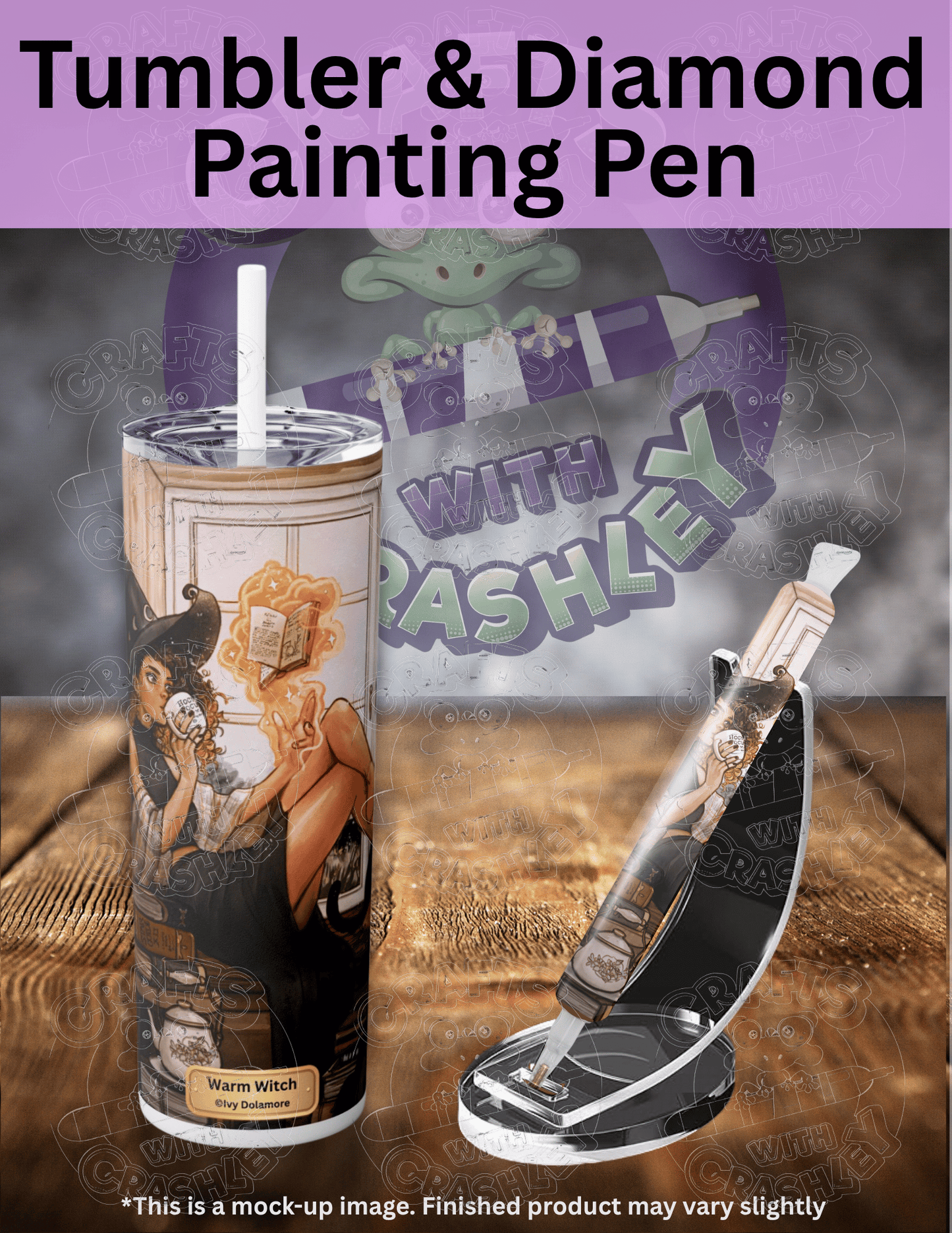 "Warm Witch" by ©Ivy Dolamore Premium Accessories for Diamond Painting