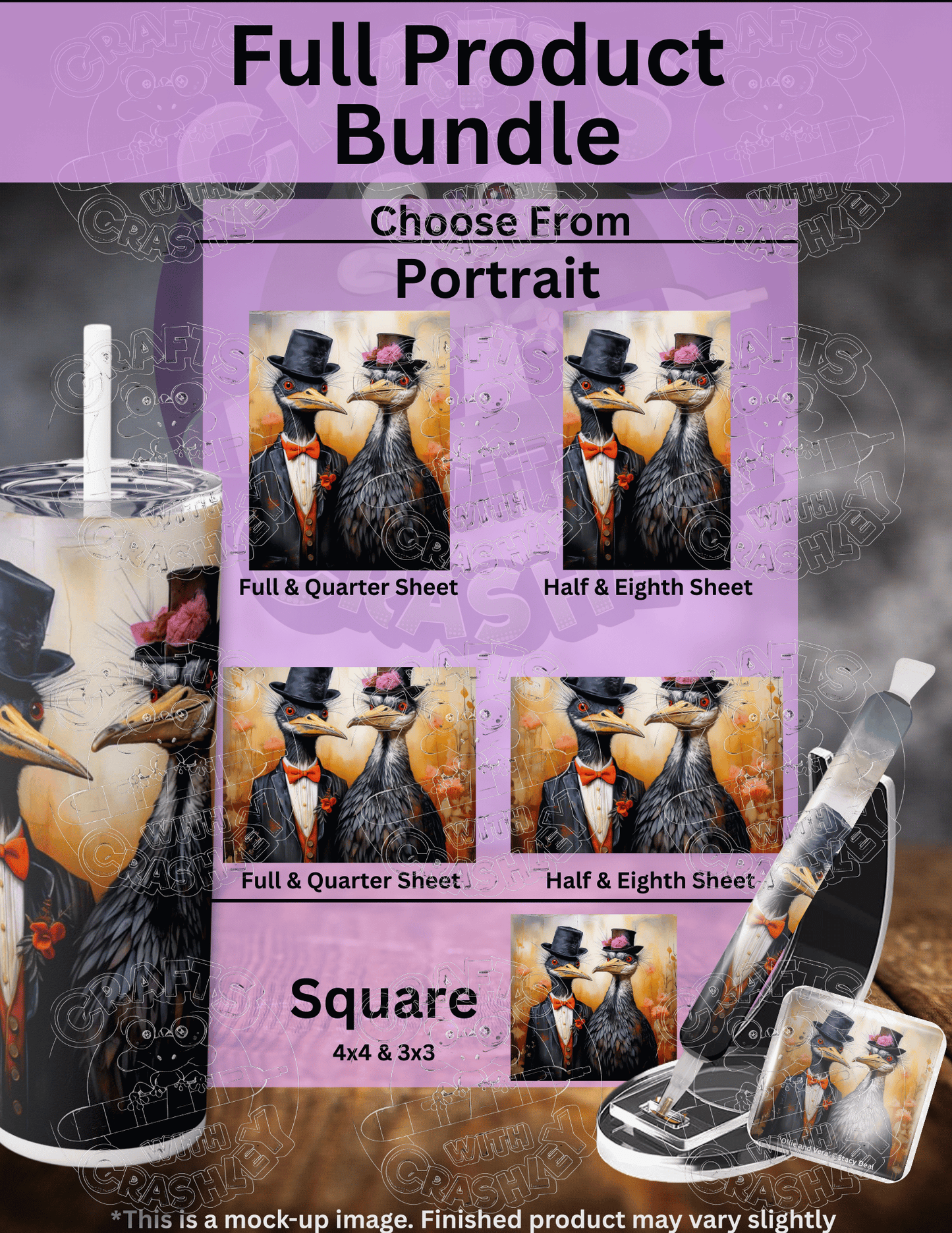 "Ollie and Vera" by ©Stacy Deal Premium Accessories for Diamond Painting