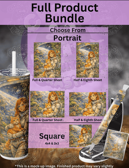 "Noah's Ark in Space" by ©RedNiN Gallery Premium Accessories for Diamond Painting