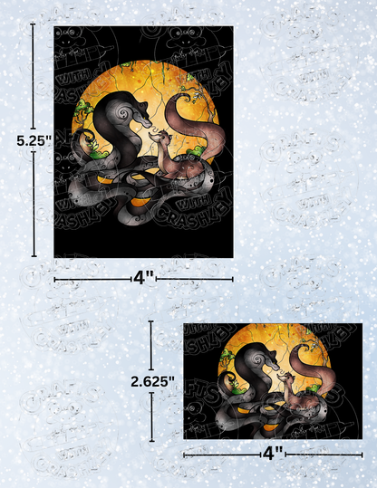 "Riki Tiki" by ©Mandie Manzano Premium Decorative Release Papers for Diamond Painting