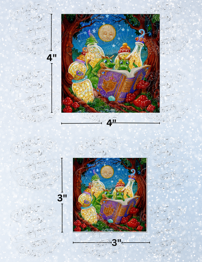 "Starlight Stories" By ©Randal Spangler Decorative Diamond Painting Release Papers