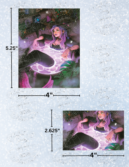 "Cauldron of Mer" by ©Ivy Dolamore Premium Decorative Release Papers for Diamond Painting