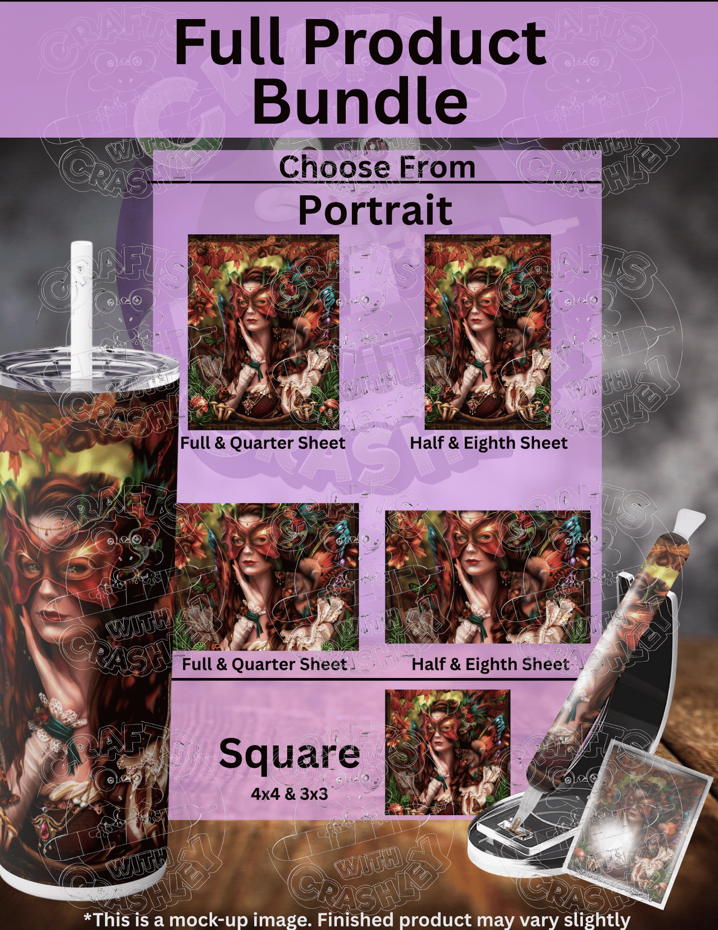 "Autumn Queen" by ©Brigid Ashwood Premium Accessories for Diamond Painting