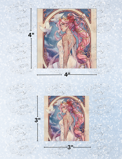 "Birth of Venus" by ©Chrissabug Decorative Diamond Painting Release Papers