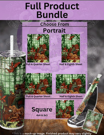 "Greenhouse Library" by ©ERA Arts Premium Accessories for Diamond Painting
