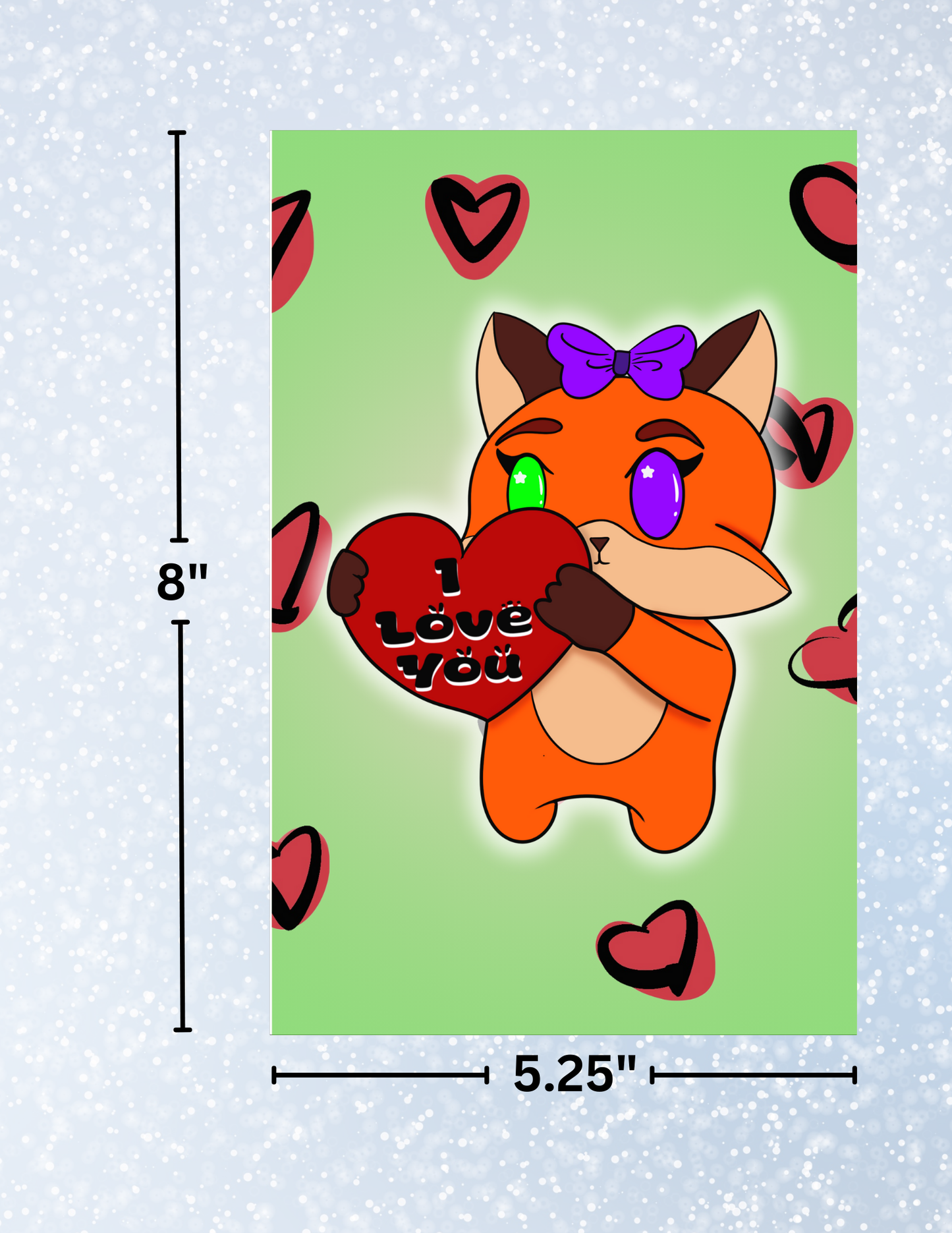 "Foxy Love" by Mrs Coffee Decorative Diamond Painting Release Papers