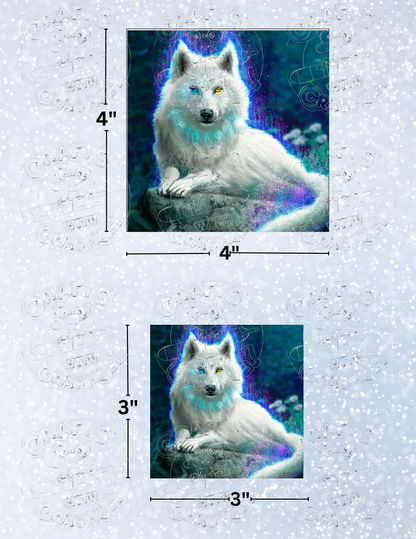 "Wolf Captuveri" By ©Anthony Christou Decorative Diamond Painting Release Papers