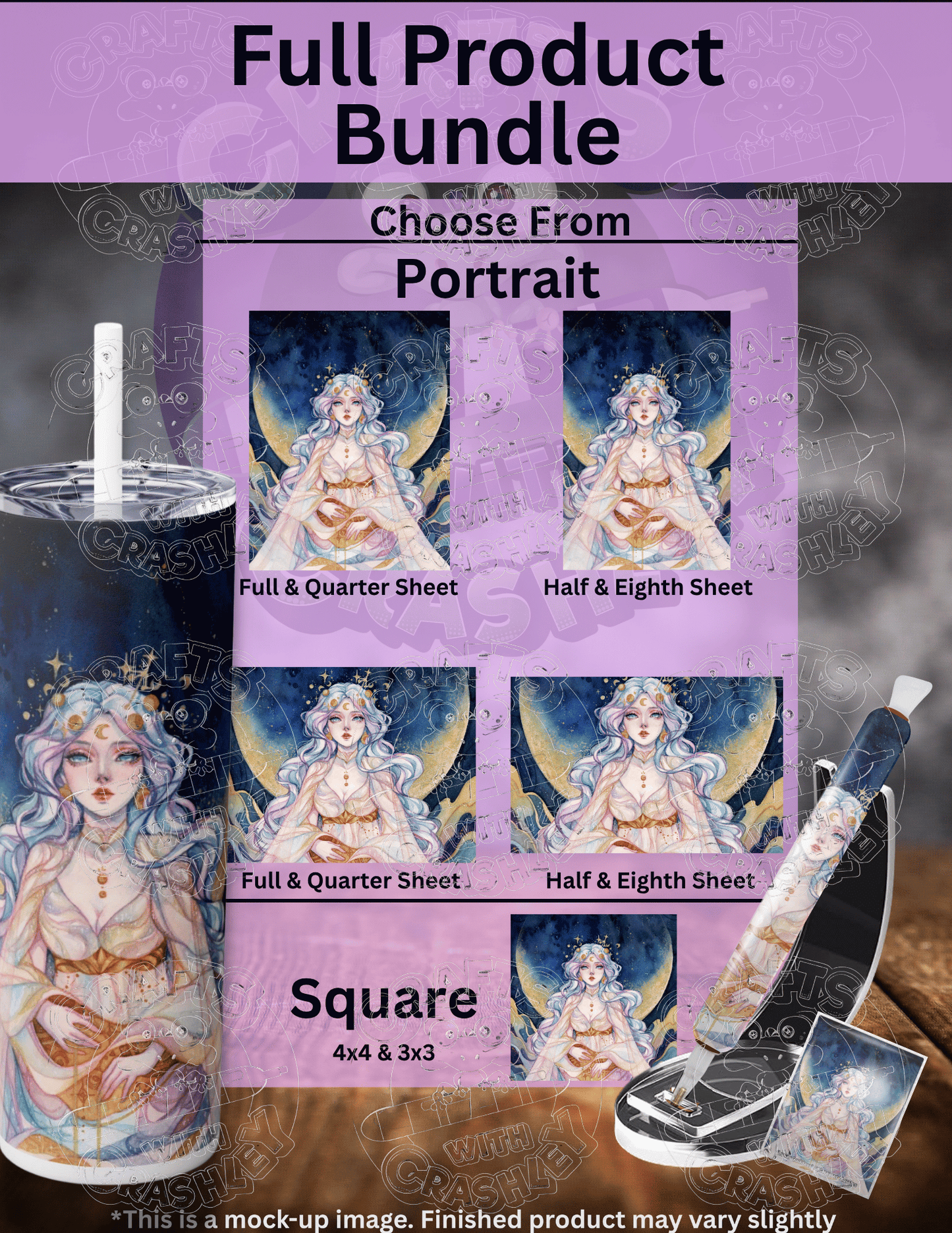 "Lunar Goddess" by ©Margaret Morales Premium Accessories for Diamond Painting