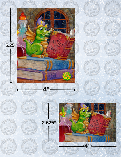 "A Little Bit of Magic" By ©Randal Spangler Decorative Diamond Painting Release Papers