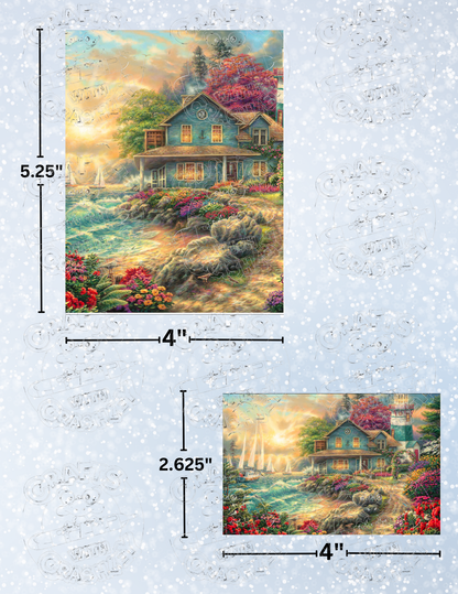 "Sunrise" by ©Chuck Pinson Premium Decorative Release Papers for Diamond Painting