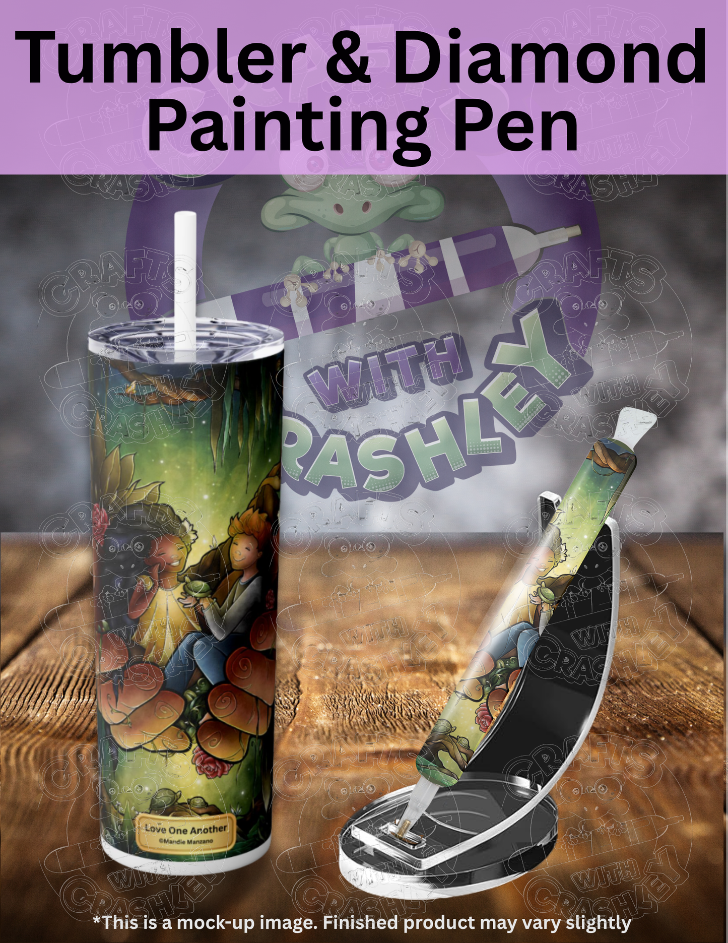 "Love One Another" by ©Mandie Manzano Premium Accessories for Diamond Painting