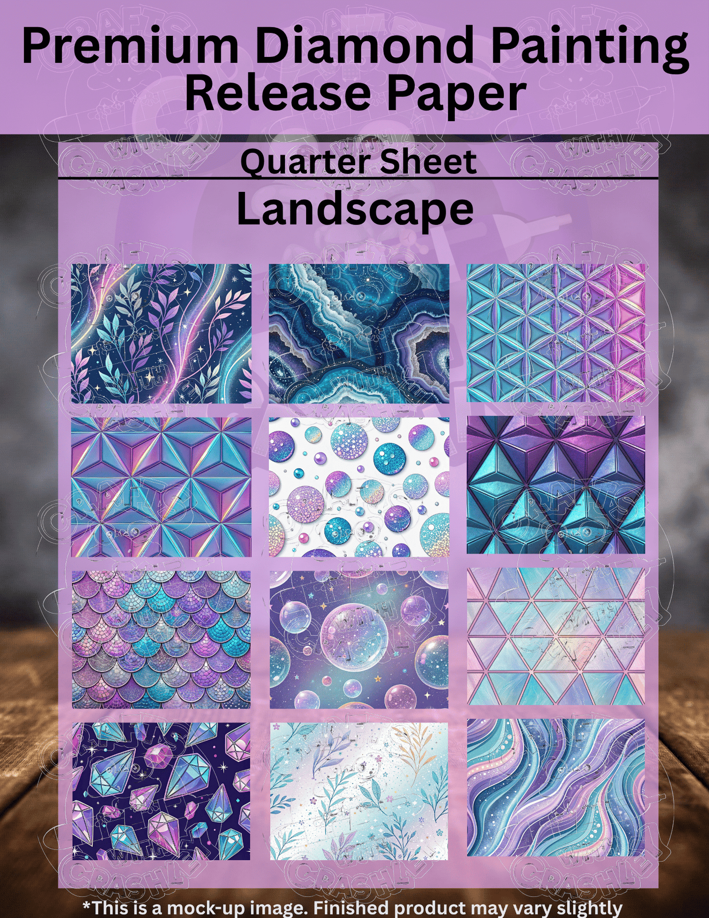 Celestial Prism Dreams Combo Pack Premium Release Paper for Diamond Painting