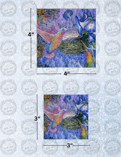 "Hitching a Ride" by ©Josephine Wall Decorative Diamond Painting Release Papers