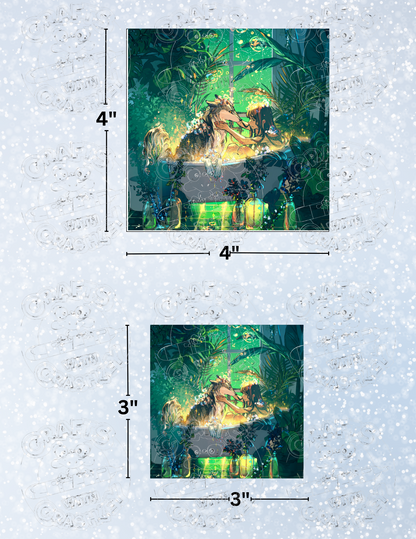 "Bathtime" by ©Yuumei Decorative Diamond Painting Release Papers