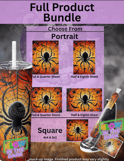 "Glimmering Spider" Premium Accessories for Diamond Painting