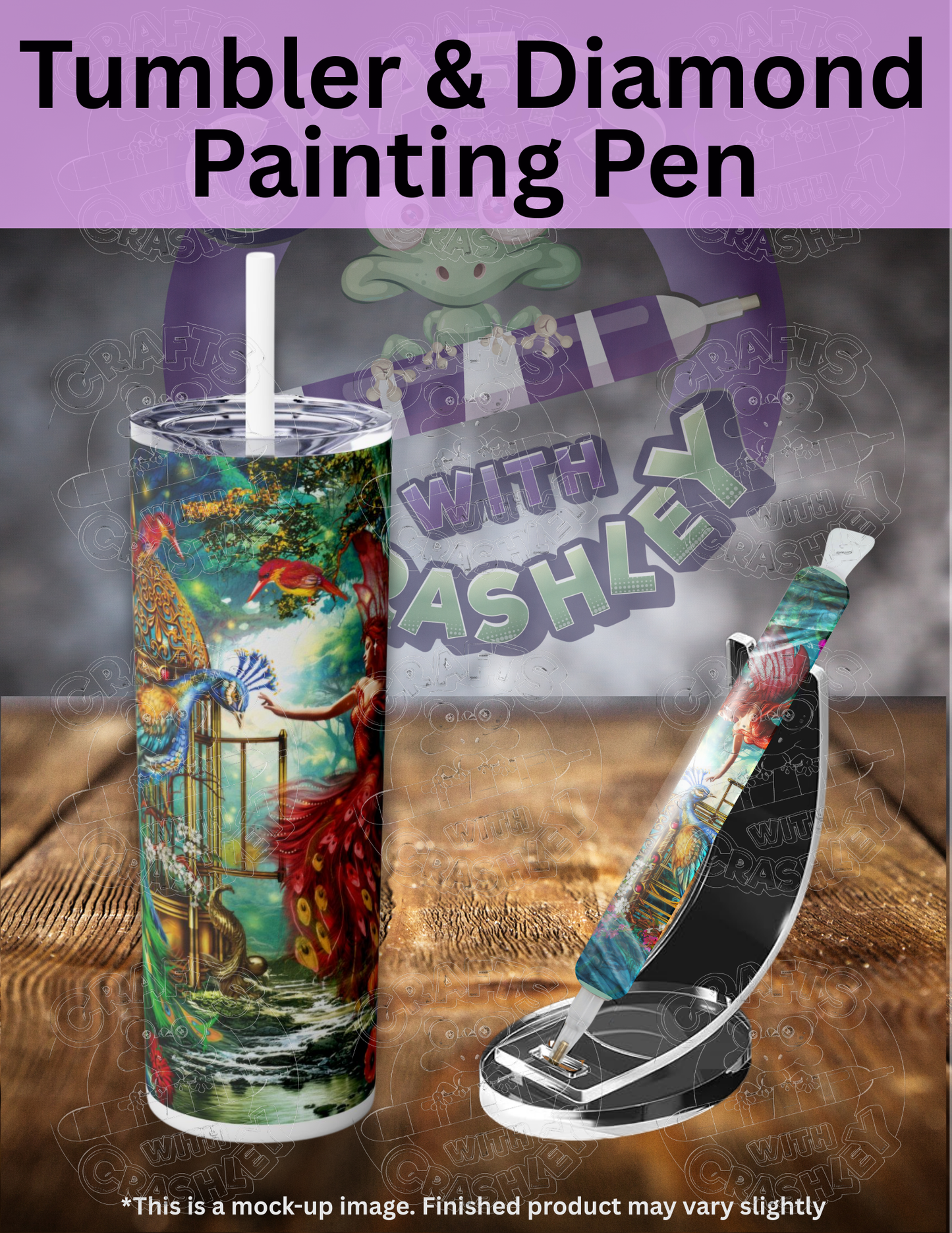 "Red Fairy Forest" by ©Ciro Marchetti Premium Accessories for Diamond Painting