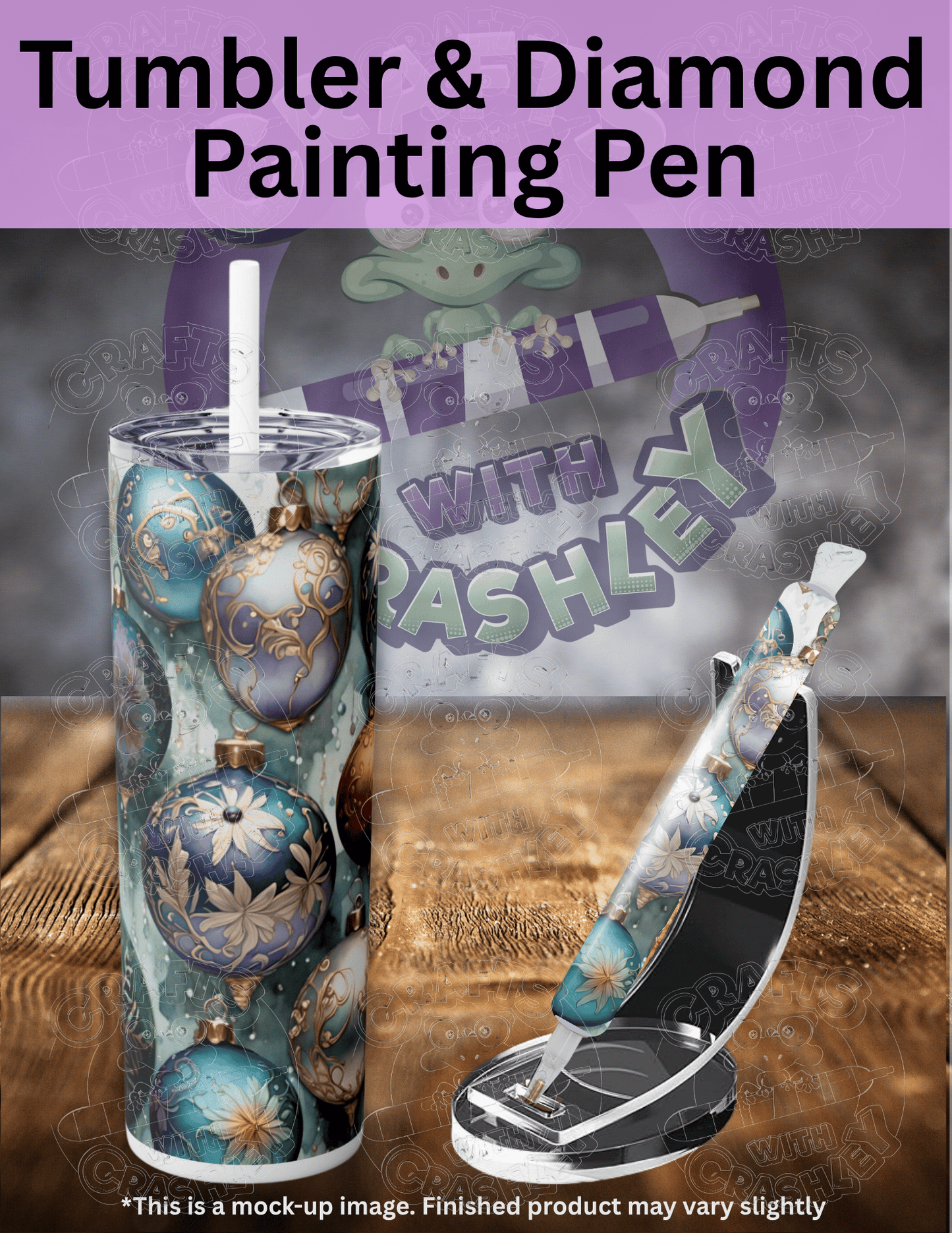 "Ornamental Beauty" by ©T.S. Larking Premium Accessories for Diamond Painting