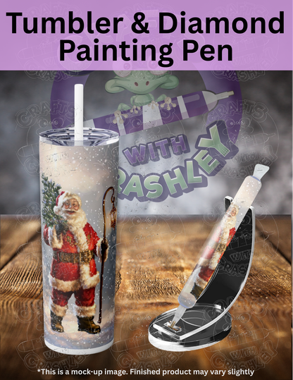 "Father Christmas" by ©Dona Gelsinger Premium Accessories for Diamond Painting