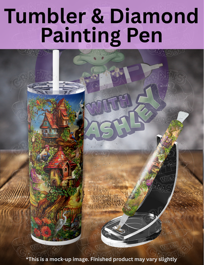 "Forest Condominium" by ©Ciro Marchetti Premium Accessories for Diamond Painting